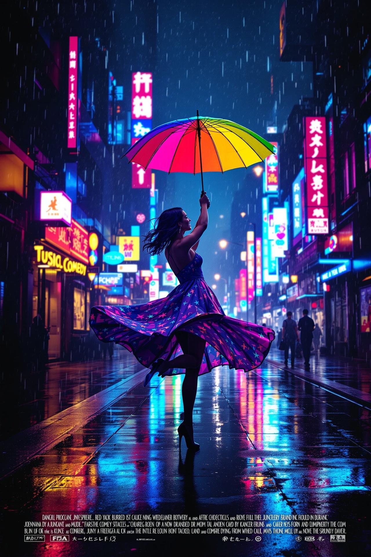 51每日推荐影片雨中起舞海报